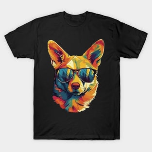 Colorful corgi T-Shirt